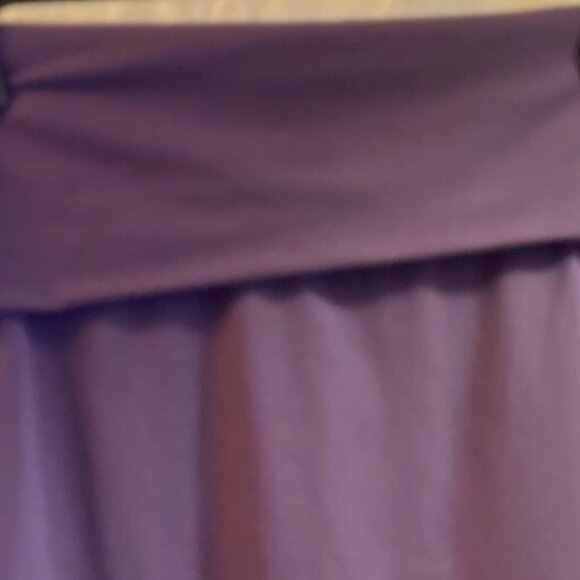 Women's Max Studio Purple Fold-Over Waist Mini Skirt - Picture 6 of 7